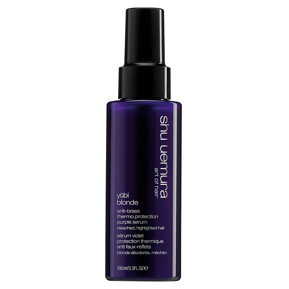 Shu Uemura Yübi Blonde Anti-Brass Thermo Protection Purple Serum 100ml