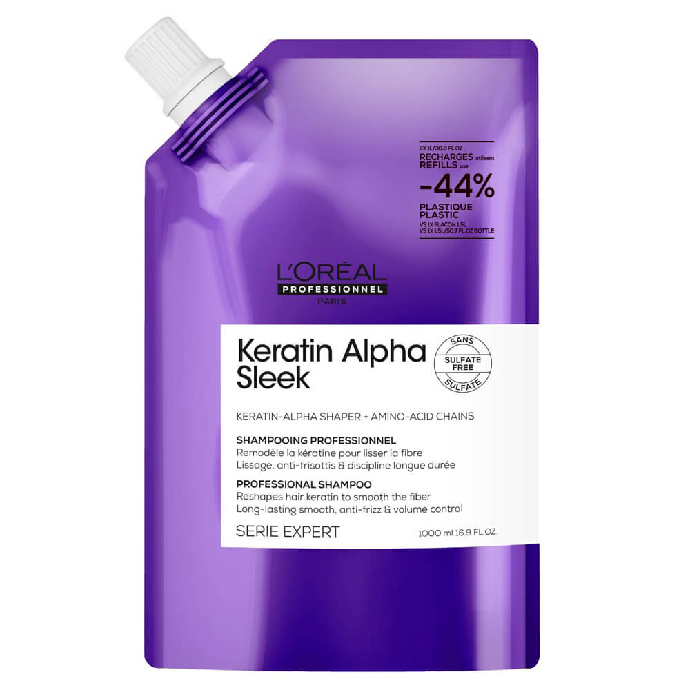 L'Oréal Professionnel Serie Expert Keratin Alpha Sleek Shampoo Refill