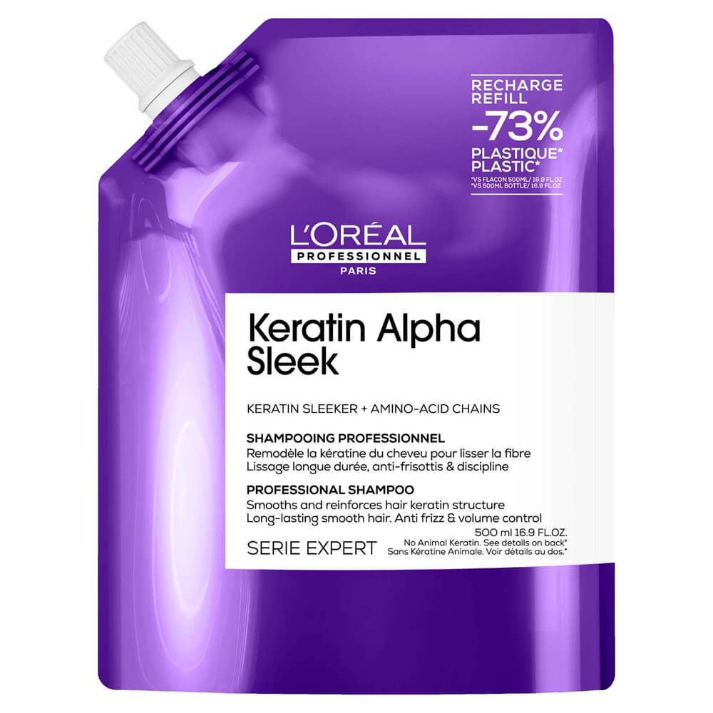 L'Oréal Professionnel Serie Expert Keratin Alpha Sleek Shampoo Refill